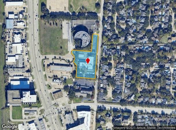 16000 Barkers Point Ln, Houston, TX Parcel Map