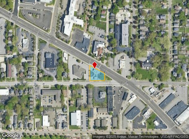  650 E Market St, Akron, OH Parcel Map