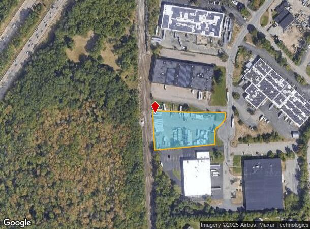 121 Shawmut Rd, Canton, MA Parcel Map