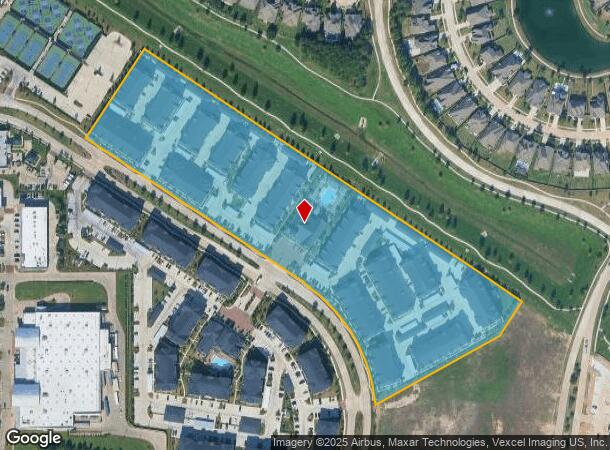  20510 Cypress Plaza Pkwy, Cypress, TX Parcel Map