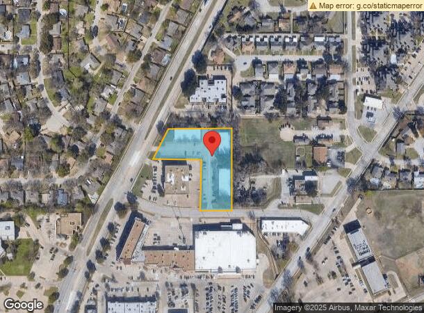  3901 W Green Oaks Blvd, Arlington, TX Parcel Map