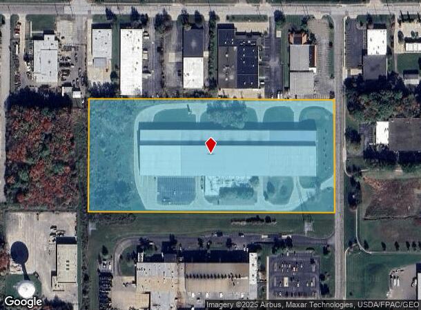 7851 Bavaria Rd, Twinsburg, OH Parcel Map