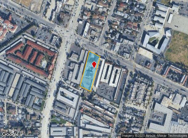  10024 Valley Blvd, El Monte, CA Parcel Map