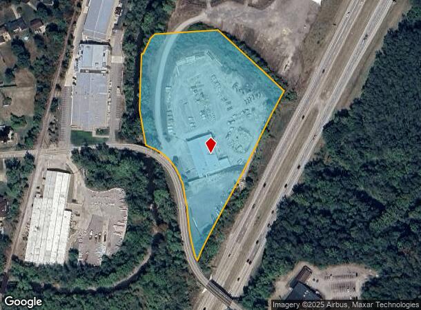 161 S Johnson Rd, Houston, PA Parcel Map