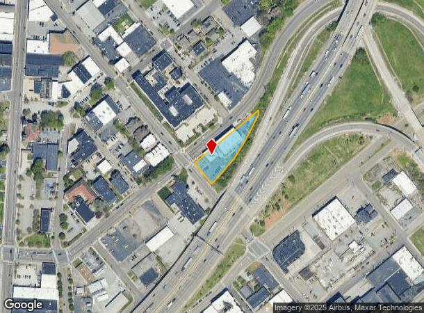  104 E 5Th Ave, Knoxville, TN Parcel Map