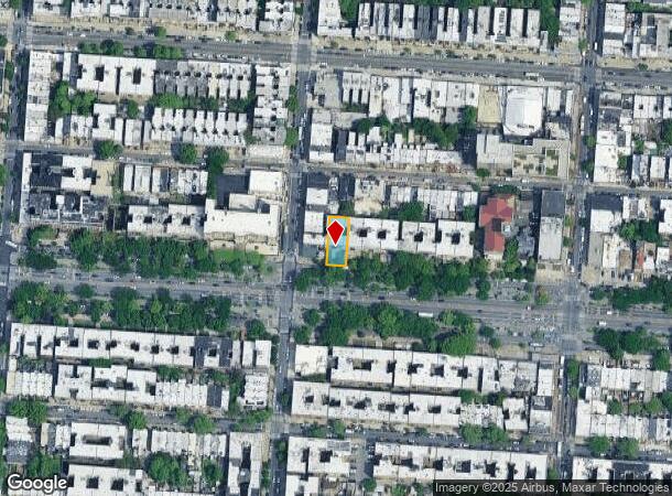  1051 Eastern Pky, Brooklyn, NY Parcel Map