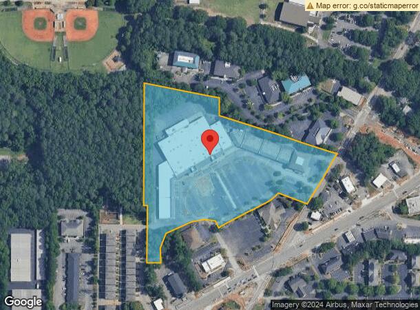  285 S Main St, Alpharetta, GA Parcel Map