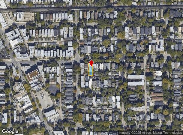  2171 W Wilson Ave, Chicago, IL Parcel Map