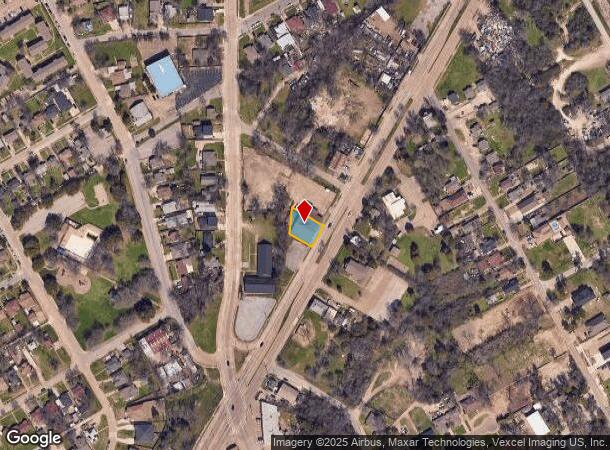  2349 Cedar Crest Blvd, Dallas, TX Parcel Map