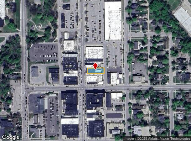  110 N Michigan Ave, Big Rapids, MI Parcel Map