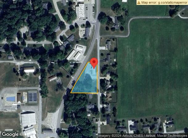  418 Old State Road 28, Williamsport, IN Parcel Map