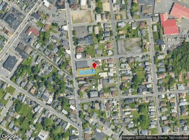  203 Chestnut St, Dunmore, PA Parcel Map