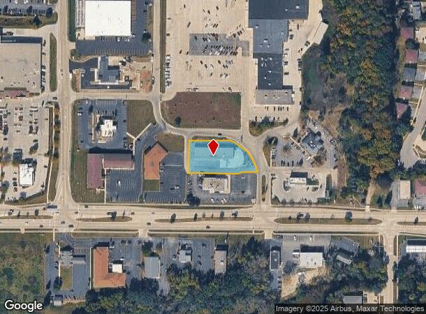  2404 W Washington St, West Bend, WI Parcel Map