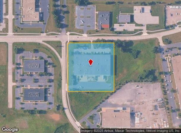 6465 Ameriplex Dr, Portage, IN Parcel Map