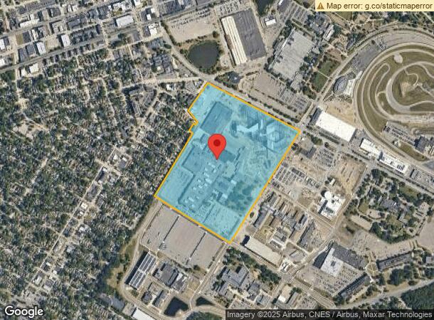  21175 Oakwood Blvd, Dearborn, MI Parcel Map