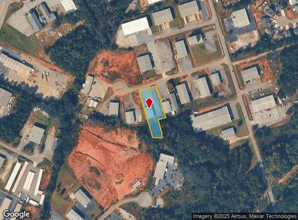  109 Metro Dr, Anderson, SC Parcel Map