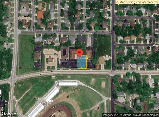  1604 W Lafayette Ave, Jacksonville, IL Parcel Map