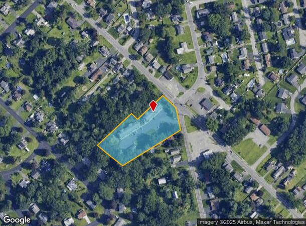  2216 Curry Rd, Schenectady, NY Parcel Map