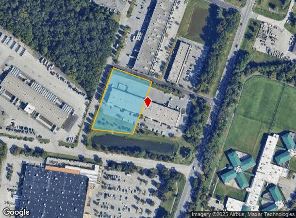  703 E Ordnance Rd, Curtis Bay, MD Parcel Map