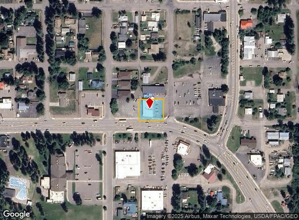 830 1St Ave W, Columbia Falls, MT Parcel Map