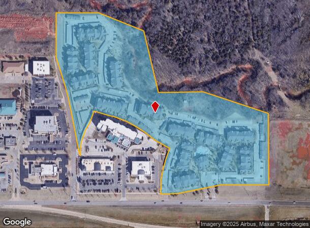  4201 W Memorial Rd, Oklahoma City, OK Parcel Map