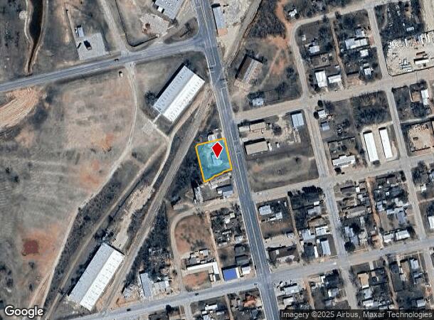 1307 Elm St, Sweetwater, TX Parcel Map