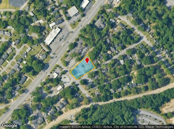  14 Edgewood Dr, Greenville, SC Parcel Map