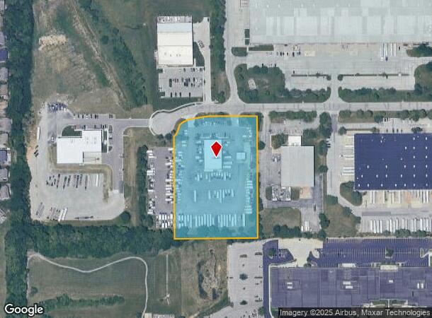  17225 W 116Th St, Lenexa, KS Parcel Map