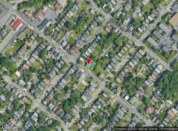  913 Ash St, Scranton, PA Parcel Map