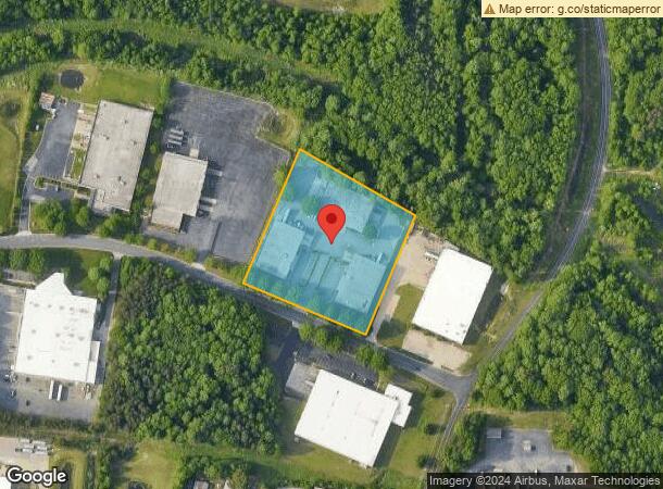  7910 Industrial Village Rd, Greensboro, NC Parcel Map