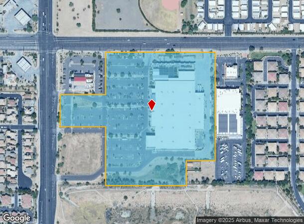  1229 S Ellsworth Rd, Mesa, AZ Parcel Map