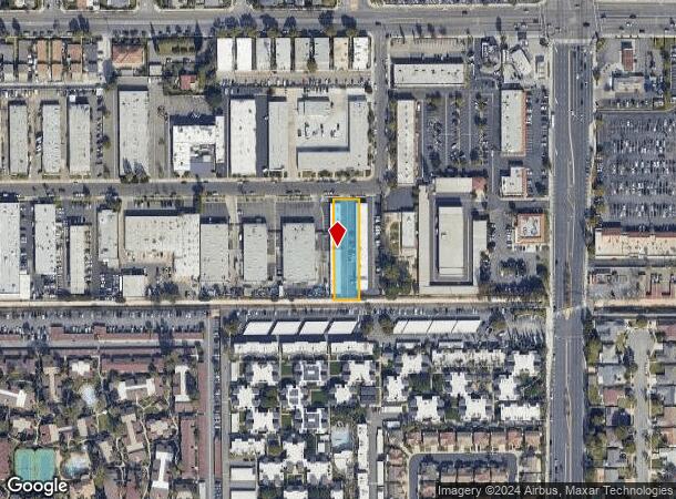  1253 Logan Ave, Costa Mesa, CA Parcel Map