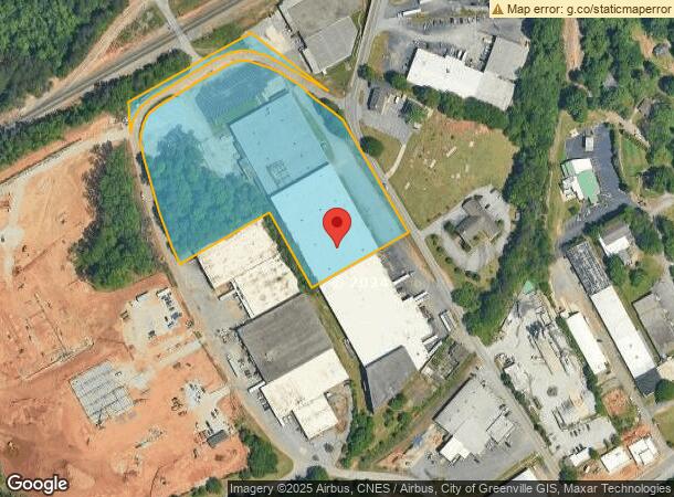  304 Arcadia Dr, Greenville, SC Parcel Map