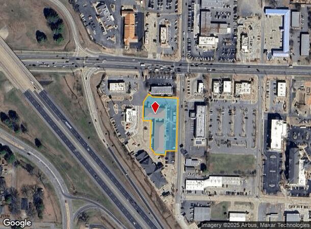 815 E Oak St, Conway, AR Parcel Map