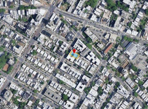  2721 23Rd St, Astoria, NY Parcel Map