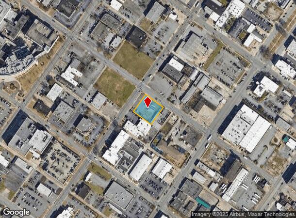  710 2Nd St, Macon, GA Parcel Map
