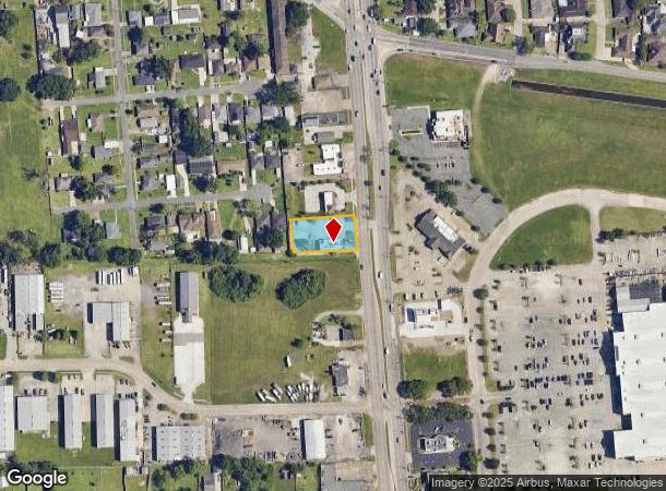  1636 Barataria Blvd, Marrero, LA Parcel Map