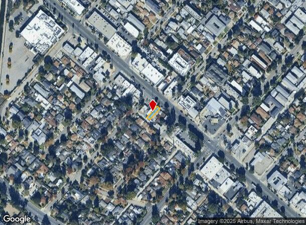 1732 Victory Blvd, Glendale, CA Parcel Map