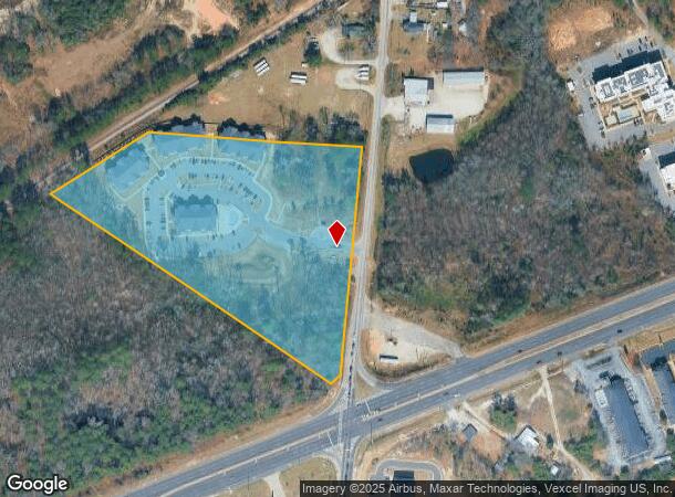  1923 Barton Chapel Rd, Augusta, GA Parcel Map