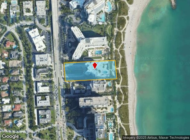  10245 Collins Ave, Bal Harbour, FL Parcel Map