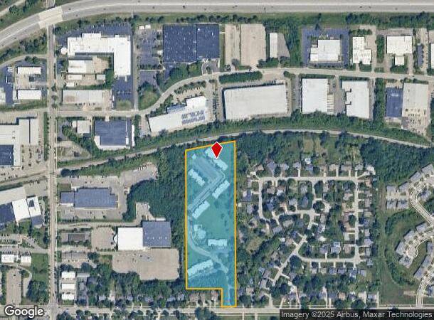 490 Briar Ln Ne, Grand Rapids, MI Parcel Map