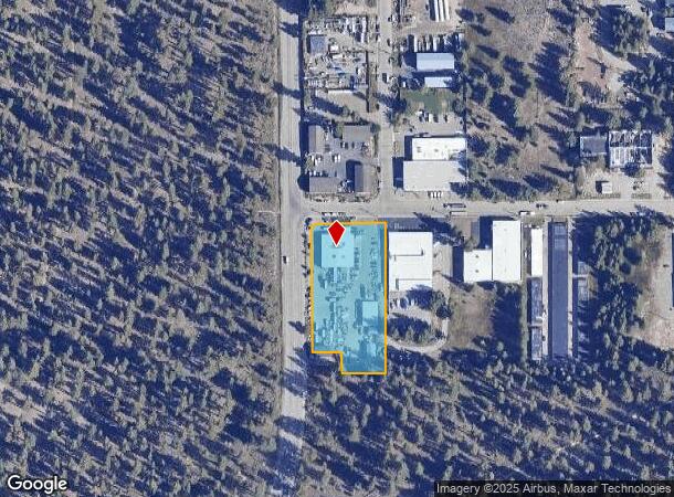  1012 Industrial Ave, South Lake Tahoe, CA Parcel Map