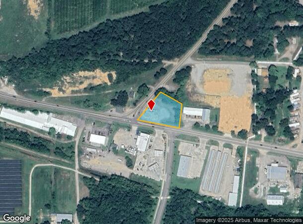 1101 E Main St, Clarksville, AR Parcel Map