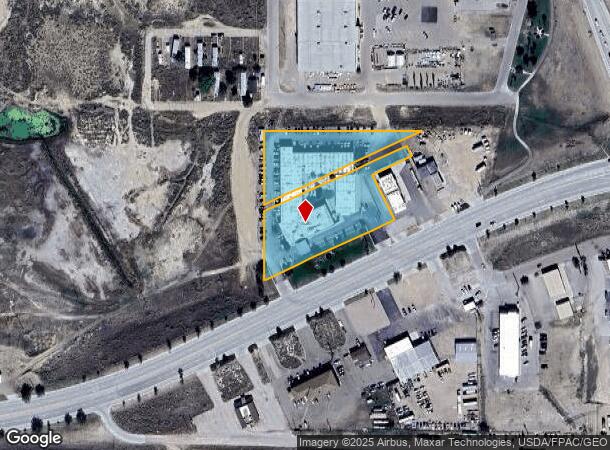 1801 E Cedar St, Rawlins, WY Parcel Map