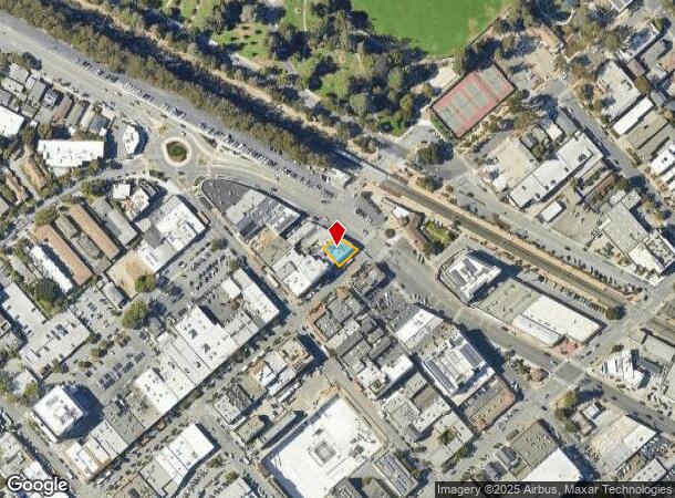  1100 Burlingame Ave, Burlingame, CA Parcel Map