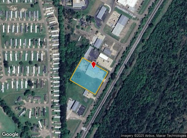  3191 Greenfield Rd, Pearl, MS Parcel Map
