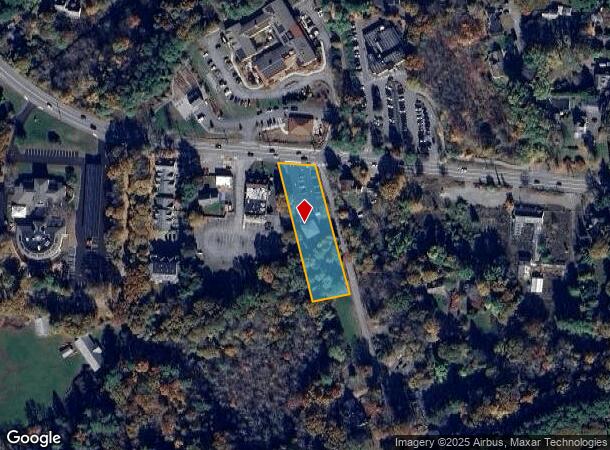  129 Boston Post Rd, Wayland, MA Parcel Map