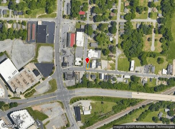  601 Washington St, High Point, NC Parcel Map