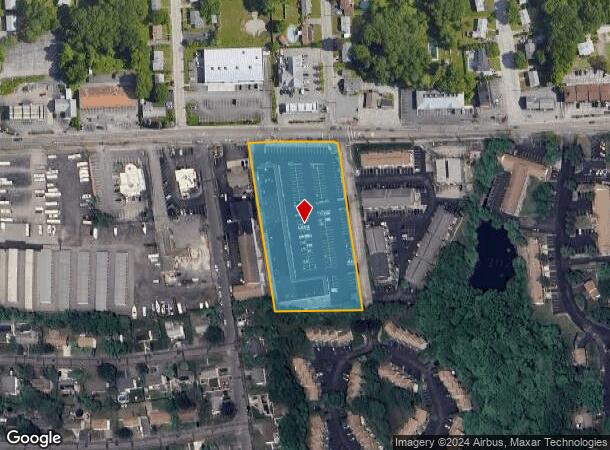  289 Cowesett Ave, West Warwick, RI Parcel Map