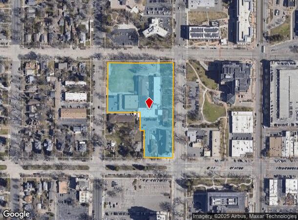  314 W Mountain Ave, Fort Collins, CO Parcel Map